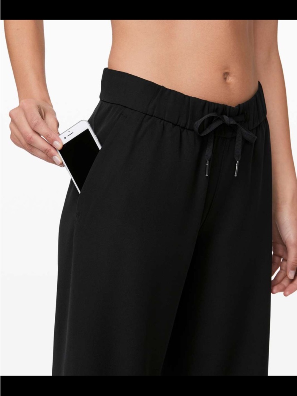 Lululemon On the Fly Wide Leg 7/8 Pants